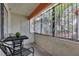 Outdoor patio featuring metal furniture at 1701 E Katie Ave # 51, Las Vegas, NV 89119