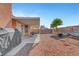 Backyard featuring a covered patio, bbq, and trees at 1951 Raspberry Hill Rd, Las Vegas, NV 89142