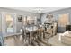Cozy dining area with natural light, perfect for Gathering meals and entertaining guests at 232 Dog Leg Dr, Las Vegas, NV 89148