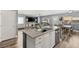 Open-concept kitchen with stainless steel appliances and seamless access to the living area at 232 Dog Leg Dr, Las Vegas, NV 89148