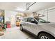 Spacious two-car garage with ample storage space and interior access to the house at 2612 Tullamore Creek Ln, Laughlin, NV 89029