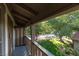 Relaxing balcony offering serene view of greenery and neighborhood for peaceful moments at 3189 Pinehurst Dr # B, Las Vegas, NV 89109