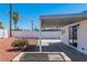 Backyard featuring a covered patio, an outdoor grill, and privacy fencing at 3212 Hickey Ave, North Las Vegas, NV 89030