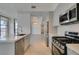 Bright kitchen features modern cabinets and stainless appliances at 353 E Bonneville Ave # 289, Las Vegas, NV 89101