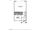 Detailed first floor plan featuring a two-car garage, Primary suite, foyer, and covered porch at 4561 Woolcomber St, Las Vegas, NV 89115