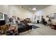 Expanded garage area showing living and laundry spaces at 4830 E Comanche Dr, Pahrump, NV 89061
