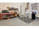 Spacious garage with workbench, laundry area, and ample storage space at 4830 E Comanche Dr, Pahrump, NV 89061