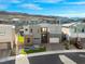 Modern two-story home featuring manicured landscaping and a three car garage in a quiet neighborhood at 5231 Iron River Ct, Las Vegas, NV 89135