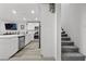Bright kitchen with stainless steel appliances and marble countertops at 6144 Rathbone St, Las Vegas, NV 89166
