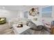 Cozy living room with a comfortable sofa, accent furniture, and stylish decor at 6144 Rathbone St, Las Vegas, NV 89166