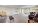 Spacious living room with neutral tones and plenty of room for furniture and decor at 6773 Goose Watch Ct, Las Vegas, NV 89139