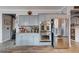 Kitchen with stainless steel appliances and generous cabinet space at 6929 Benson Ferry St, Las Vegas, NV 89149