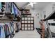 Bright walk-in closet includes custom organizers, shelving, and lots of room for storage at 6929 Benson Ferry St, Las Vegas, NV 89149