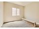 Bedroom featuring a neutral interior, natural light, carpet, and a minimalist style at 728 Omaggio Pl, Henderson, NV 89011