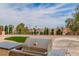 Beautiful backyard with built-in BBQ area and stunning mountain views at , Las Vegas, NV 89134