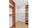 Walk-in closet with custom shelving at , Las Vegas, NV 89134