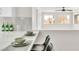 Modern kitchen with an eat-in breakfast bar connecting to the living space at , Las Vegas, NV 89134