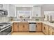 Well-appointed kitchen featuring stainless steel appliances, a bright window, and modern finishes at , Las Vegas, NV 89134