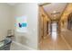 Bright hallway with tile flooring and modern decor at 10943 Doresta Ave, Las Vegas, NV 89166