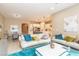 Open-concept living area showcasing modern furnishings and stylish decor at 10943 Doresta Ave, Las Vegas, NV 89166