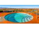 Relaxing hot tub with views overlooking the community and mountains in the distance at 2116 Burtonsville Dr, Henderson, NV 89044
