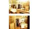 Bathroom featuring jacuzzi tub, stand up shower, dual sinks and neutral color palatte at 2569 Malabar Ave, Las Vegas, NV 89121