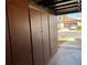 Custom built-in cabinets offer storage in this garage at 2569 Malabar Ave, Las Vegas, NV 89121