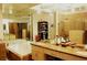 Spacious main bathroom featuring dual sinks, a separate tub, and a walk-in shower at 2569 Malabar Ave, Las Vegas, NV 89121