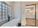 Spa-like bathroom featuring modern fixtures and natural light at 3017 Walnut Park Ct, Henderson, NV 89052
