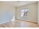Bright bedroom features a large window with serene backyard views at 3017 Walnut Park Ct, Henderson, NV 89052