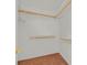 Walk-in closet with carpeted floors and basic metal rod and shelf for storage at 3692 Rawhide Ct, Las Vegas, NV 89120