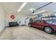 Spacious garage featuring ample storage, workspace, and room for multiple vehicles at 3788 Forestcrest Dr, Las Vegas, NV 89121