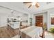 Bright dining room featuring an open floor plan and an antique China cabinet at 6653 Ashley House Ct, Las Vegas, NV 89139