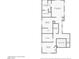 Detailed second-floor layout showing bedrooms, bathrooms, and closets at 6653 Ashley House Ct, Las Vegas, NV 89139