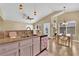Updated kitchen with a breakfast nook and modern appliances at 7845 Scammons Bay Ct, Las Vegas, NV 89129