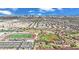 Aerial view of neighborhood sports fields including baseball and football near residential area at 7950 W Flamingo Rd # 1044, Las Vegas, NV 89147