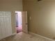 Bedroom with two closets and view into the en suite bathroom at 8641 Surtidor Dr, Las Vegas, NV 89117
