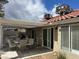 Covered patio with seating at 8641 Surtidor Dr, Las Vegas, NV 89117