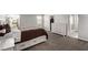 Spacious bedroom featuring large windows, a dresser, and a walk-in closet at 10160 W Meranto Ave, Las Vegas, NV 89178