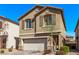 Inviting two-story home with manicured landscaping at 10160 W Meranto Ave, Las Vegas, NV 89178