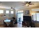 Spacious living area features ample windows, and a sliding glass door at 11031 Mission Lakes Ave, Las Vegas, NV 89134