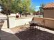 The patio includes comfortable outdoor seating and shade for relaxing, offering an inviting extension of the living space at 11031 Mission Lakes Ave, Las Vegas, NV 89134