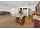 Well-equipped kitchen with granite counters, tile flooring, and stainless steel appliances at 132 Montclair Dr, Henderson, NV 89074