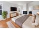 Serene main bedroom boasts a fireplace and ensuite bathroom at 132 Montclair Dr, Henderson, NV 89074