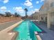 Refreshing backyard pool with a spacious patio area, ideal for enjoying sunny days and outdoor gatherings at 132 Montclair Dr, Henderson, NV 89074
