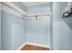 Bright walk-in closet features white shelving and racks, offering ample storage space at 150 Las Vegas Blvd # 918, Las Vegas, NV 89101