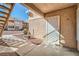 View of the entrance with secure door and visible unit number in a shared courtyard at 1830 N Pecos Rd # 137, Las Vegas, NV 89115