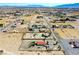 Property view with desert landscaping, demonstrating the home's location within the neighborhood at 2801 Peggy Ave, Pahrump, NV 89048