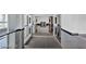 Sleek hallway with polished floors, creating a modern and sophisticated transition between spaces in the home at 2877 Paradise Rd # 2704, Las Vegas, NV 89109