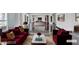 Elegant living room featuring upscale furnishings, sophisticated decor, and an open floor plan perfect for entertaining at 2877 Paradise Rd # 2704, Las Vegas, NV 89109
